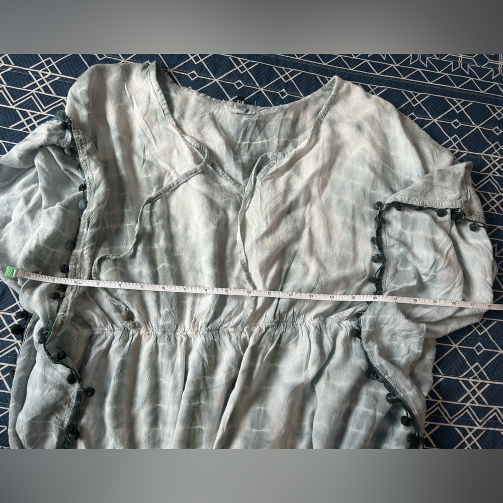 Tie Dye Beach Women’s Cover Up Top - Picture 6 of 10